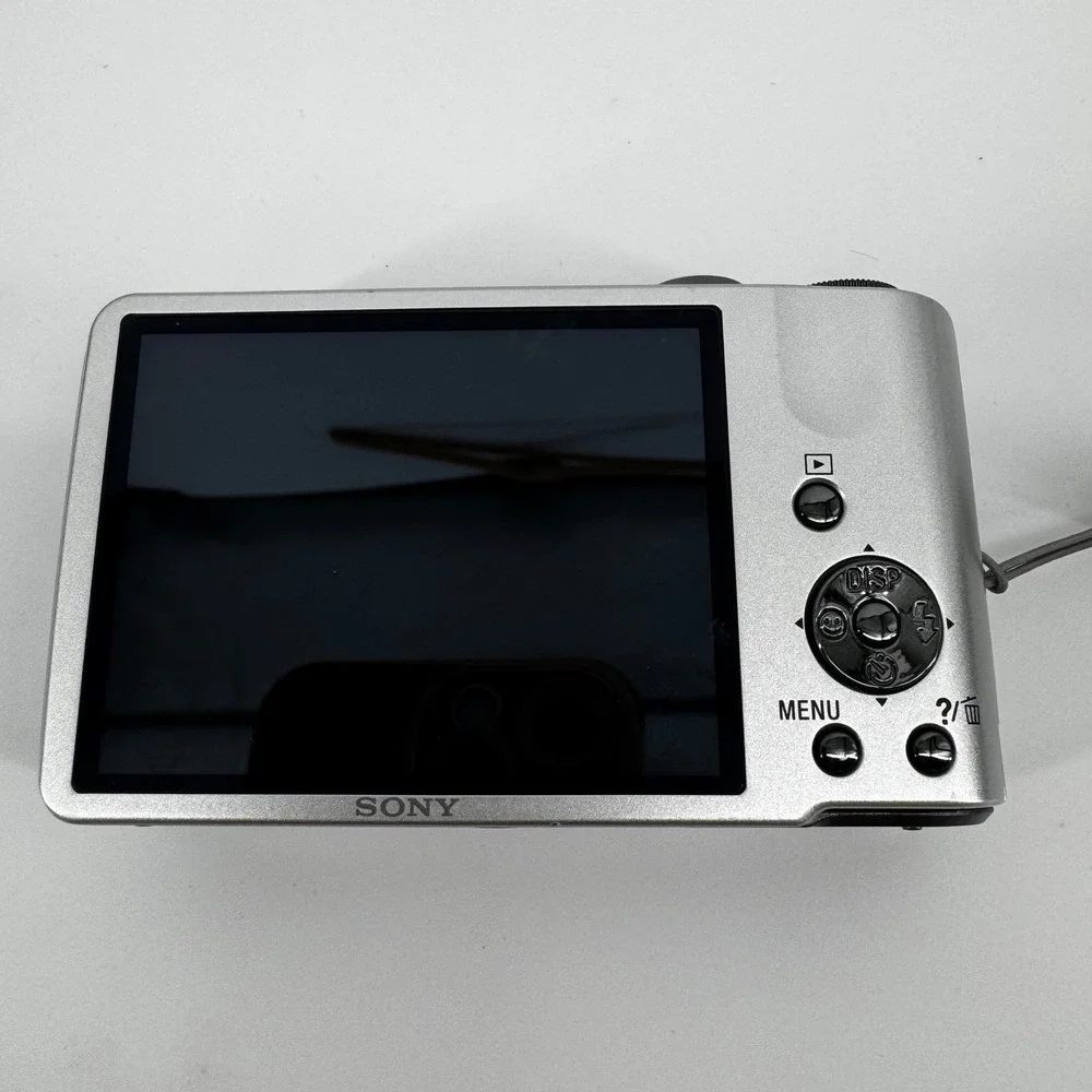 Sony Cyber-shot DSC-H70 16.1MP Digital Camera 10x Zoom Silver Battery Charger